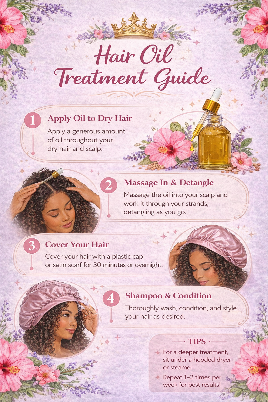 Hair Help - Deeply Nourishing Scalp & Hair Oil